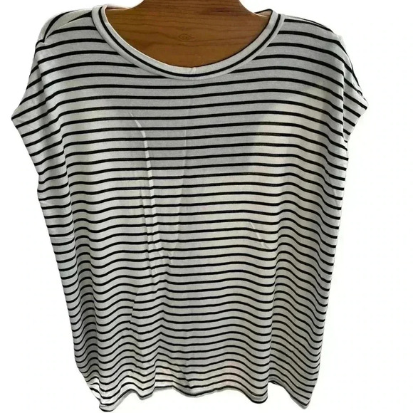 Lulu's Lightweight, Striped Tank Blouse Size Med - Picture 2 of 4